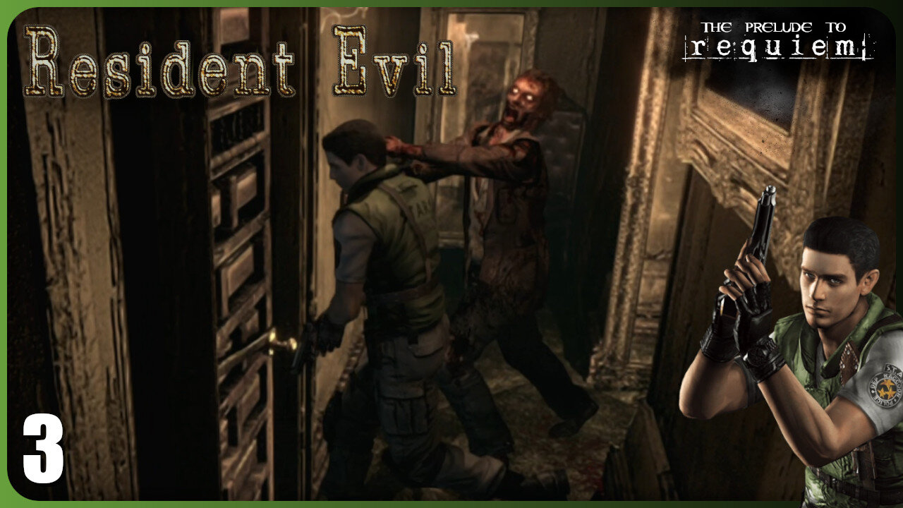 Why is that Zombie Red?! | The Prelude to Requiem | Resident Evil Remake [Part 3]