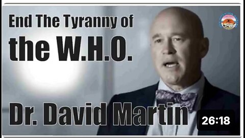 "Unmasking WHO's Power Grab: Highlights from Dr. David Martin's EU Parliament Discussion"