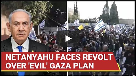Israel EXPLODES In Revolt Against Netanyahu; Israelis Refuse To Back Gaza War, Want Deal With Hamas