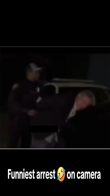 Funniest arrest caught on camera