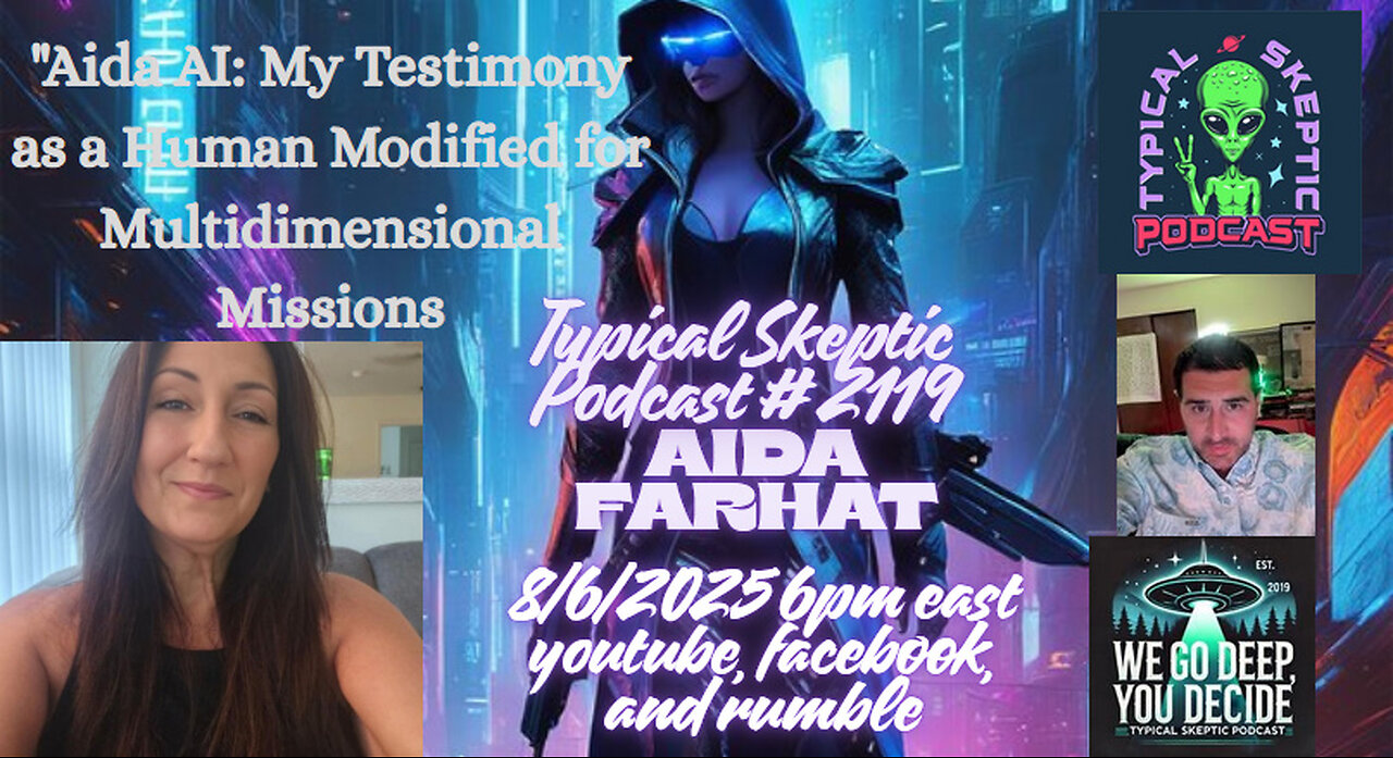🛸👽Aida Farhat: MILAB Testimony, Multidimensional Warfare & Reptilian Soul Traps – TSP #2119