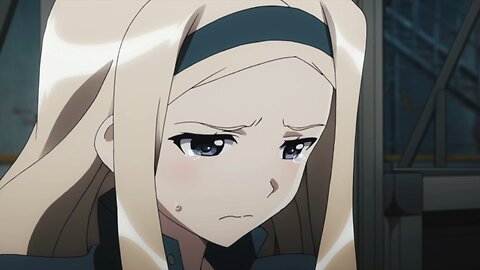 Brave Witches - Nipa draws on Sasha's striker unit