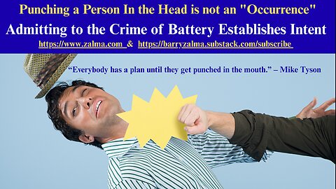 Punching a Person In the Head is not an "Occurrence"