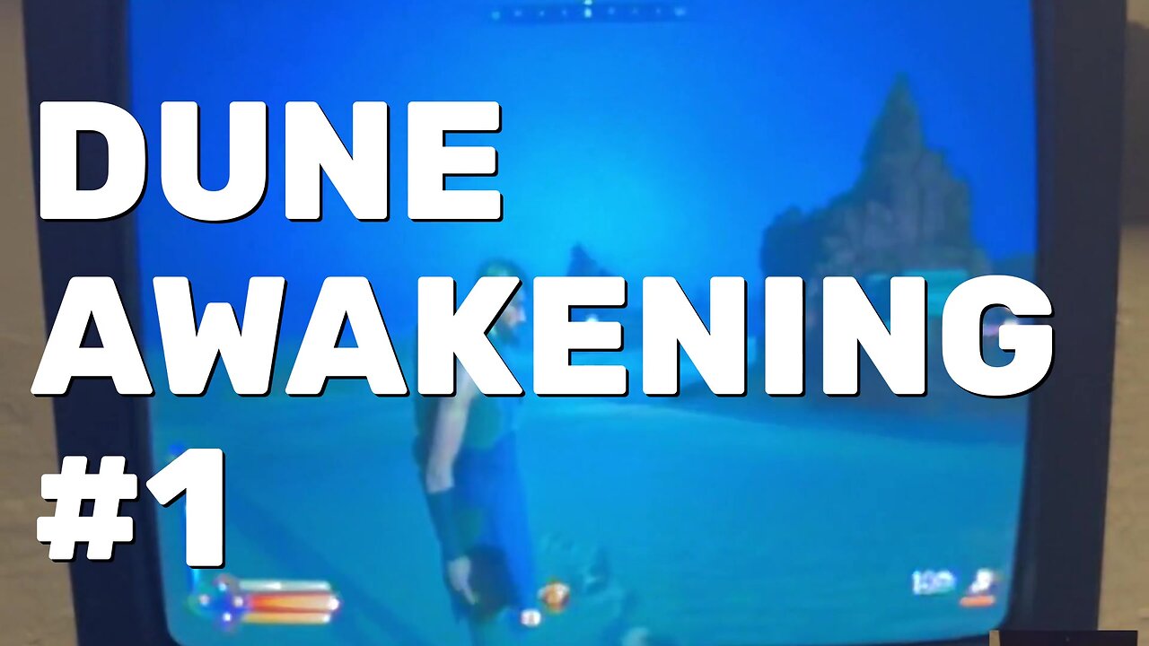 Dune Awakening Gameplay Part 1 - CRT Gaming