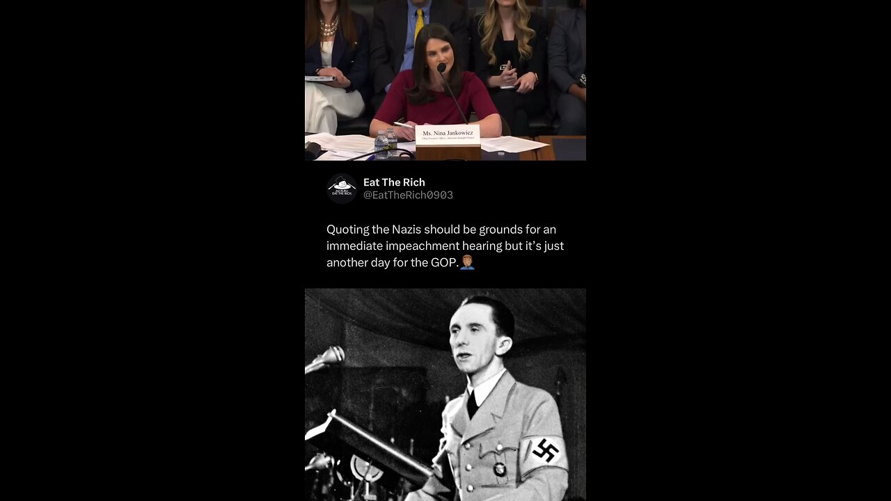 Republicans Quoting Another Nazi🤦🏽♂️