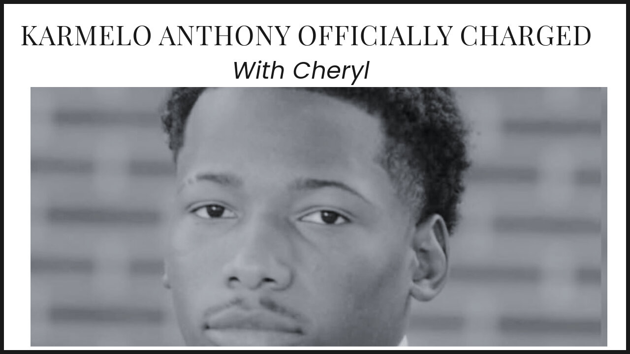 CHARGED AS AN ADULT! | KARMELO ANTHONY FIRST DEGREE MURDER...