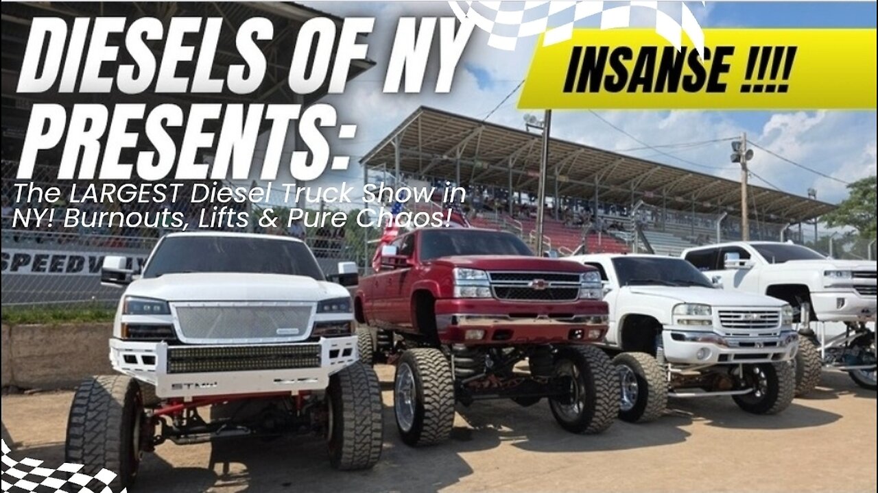 Epic Diesel Truck Show hosted by Diesels of NY Summer Burnout Bash 2025