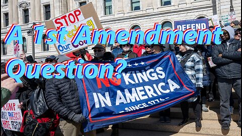 A 1st Amendment Question?