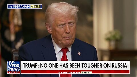 President Donald John Trump's interview with Laura Ingram, Tuesday, March 18, 2025