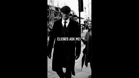 Clients ask me the following… #HighValueMan #MasculineEnergy #AmbitiousMen #Modern