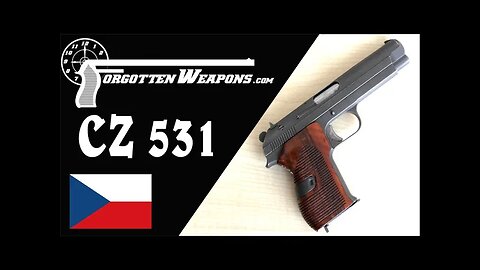 CZ-531: A Czech Browning in 7.62mm Tokarev