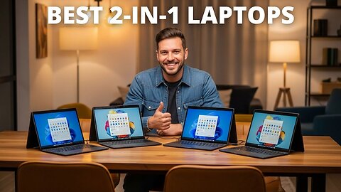 Best 2-in-1 Laptops for 2025 – (Perfect for Work, School & More!)