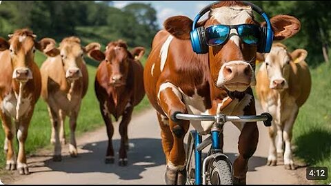 FUNNY COW DANCE 😆 VIRAL ANIMAL SHOW”Cow Dance Funny Animal dance, cow viral music,Plz,SUBSCRIBE