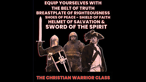 EQUIP YOURSELVES, "FOR SUCH a TIME as THIS!"