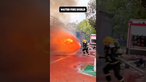 Water always 💦 beats fire 🔥. #firefighter 