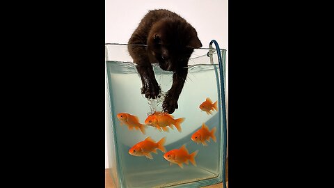 Cat vs Fishes: Who Will Win This Time?