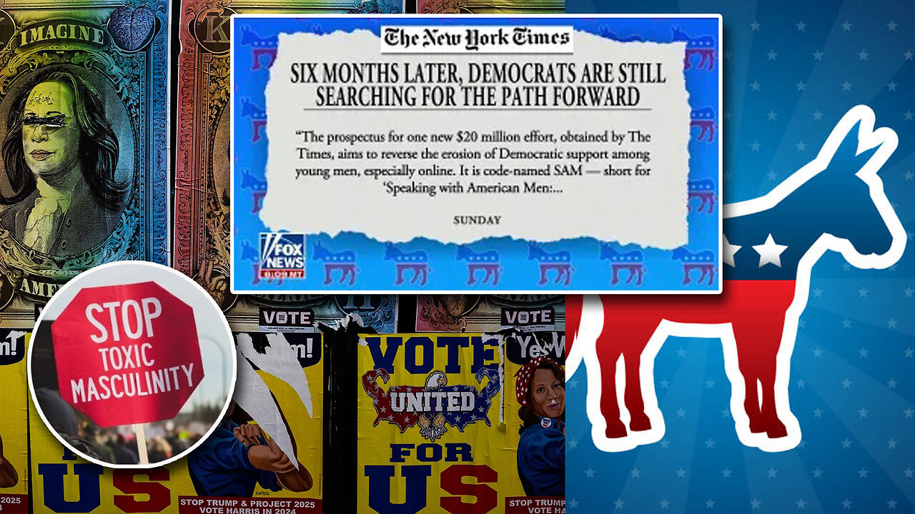 Democrats Launch $20M Strategy to Win Back Men They Once Called Toxic