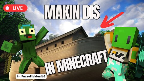 new base and then building the ark! ~ minecraft