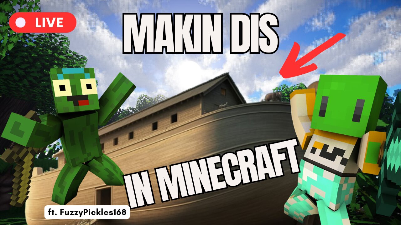 new base and then building the ark! ~ minecraft