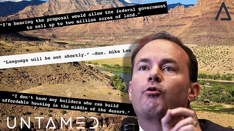 🚨SENATOR MIKE LEE WANTS TO SELL FEDERAL LAND TO THE CCP?! ⚠ 20 JUNE 2025
