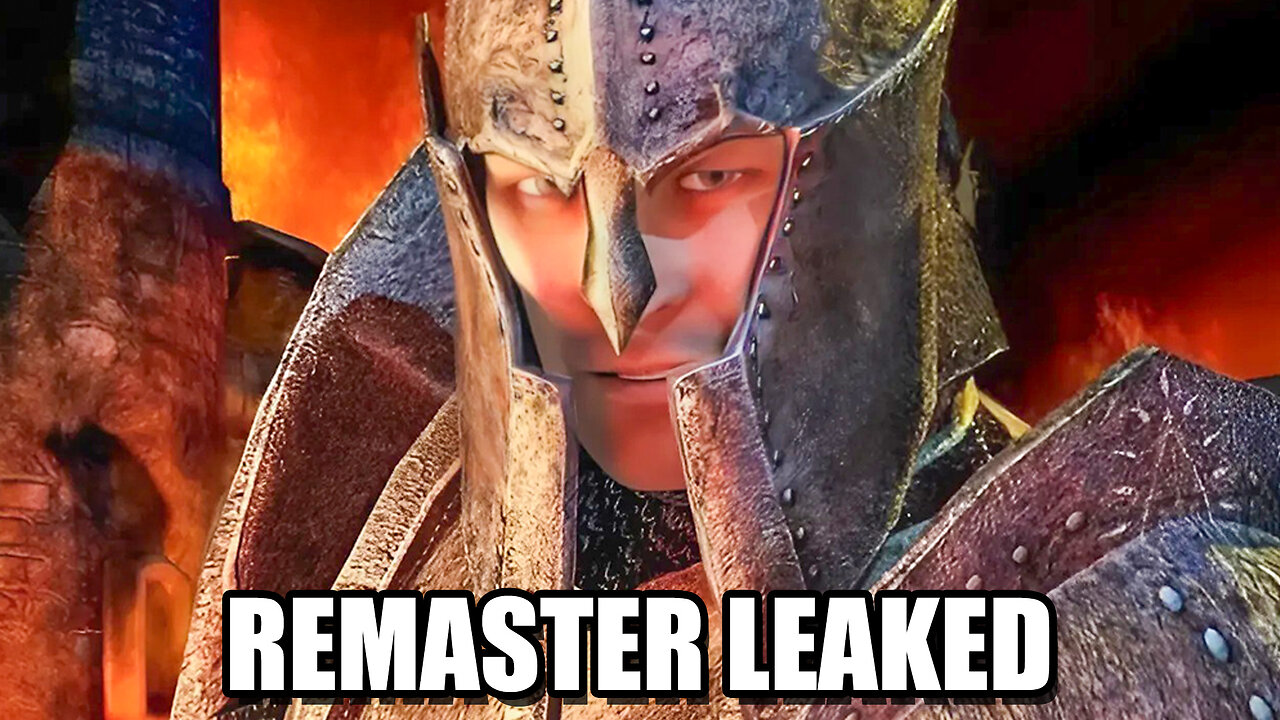 Massive Leak Reveals The Elder Scrolls 4 Oblivion Remaster