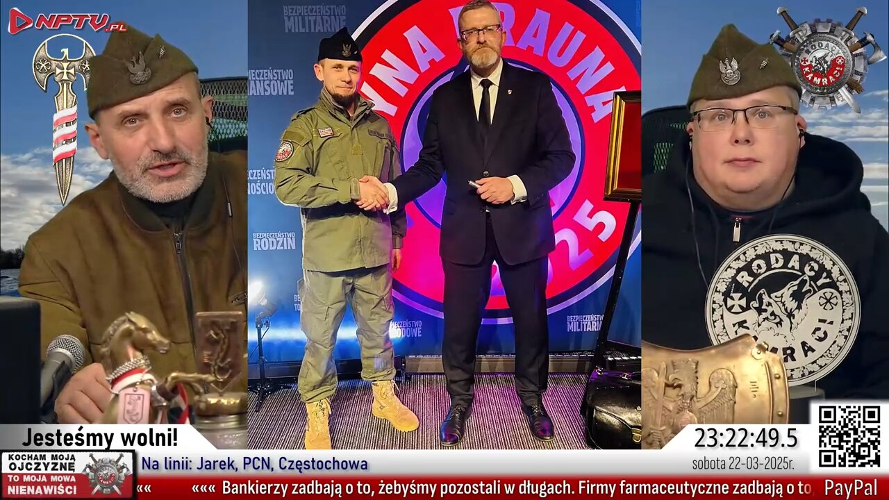 Jesteśmy wolni! - Olszański, Osadowski NPTV (22.03.2025)