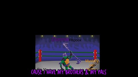 Mystery rap battles. Donnie’s rap box solo 1.