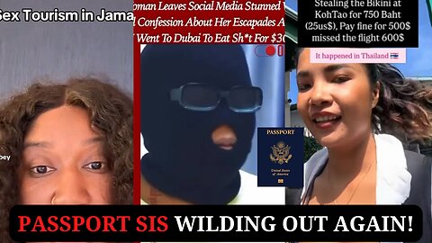 Passport Sis Wilding Out Again!