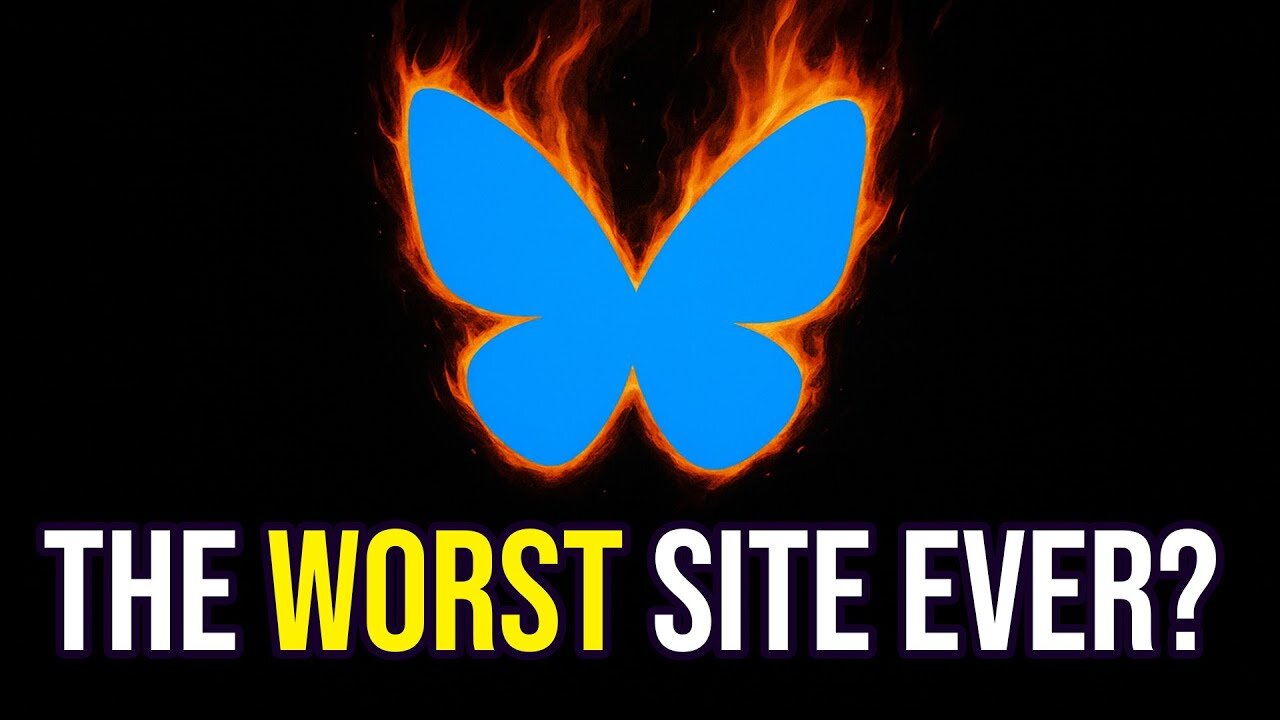Bluesky is Now THE WORST Site on the Internet. | Clownfish TV