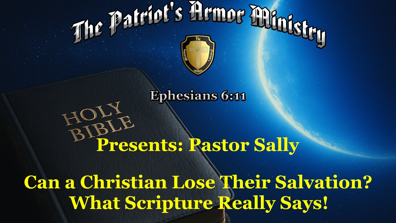 Can a Christian Lose Their Salvation? What Scripture Really Says!