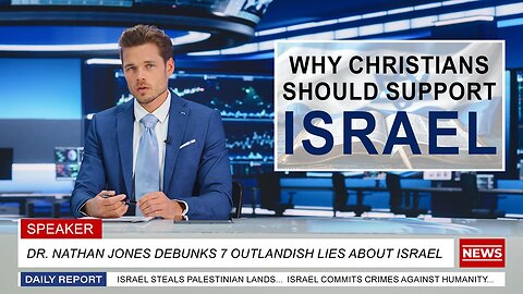 Why CHRISTIANS Must SUPPORT ISRAEL | Sermon by Dr. Nathan Jones