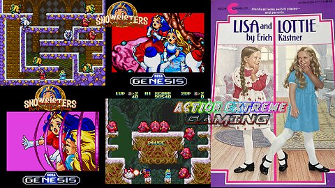 Snow Sisters (Snow Bros Sega Genesis Rom Hack) [Full Soundtrack]