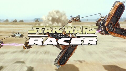 Star Wars Episode One Racer Split-Screen Battle – Sabotage, Crashes & Hilarious Fails!
