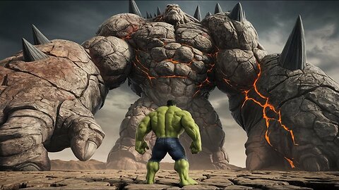 Hulk vs The Rock Titan