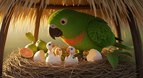 Parrot Stole Guavas… But What The Farmer Did Will Melt Your Heart 😢🍃