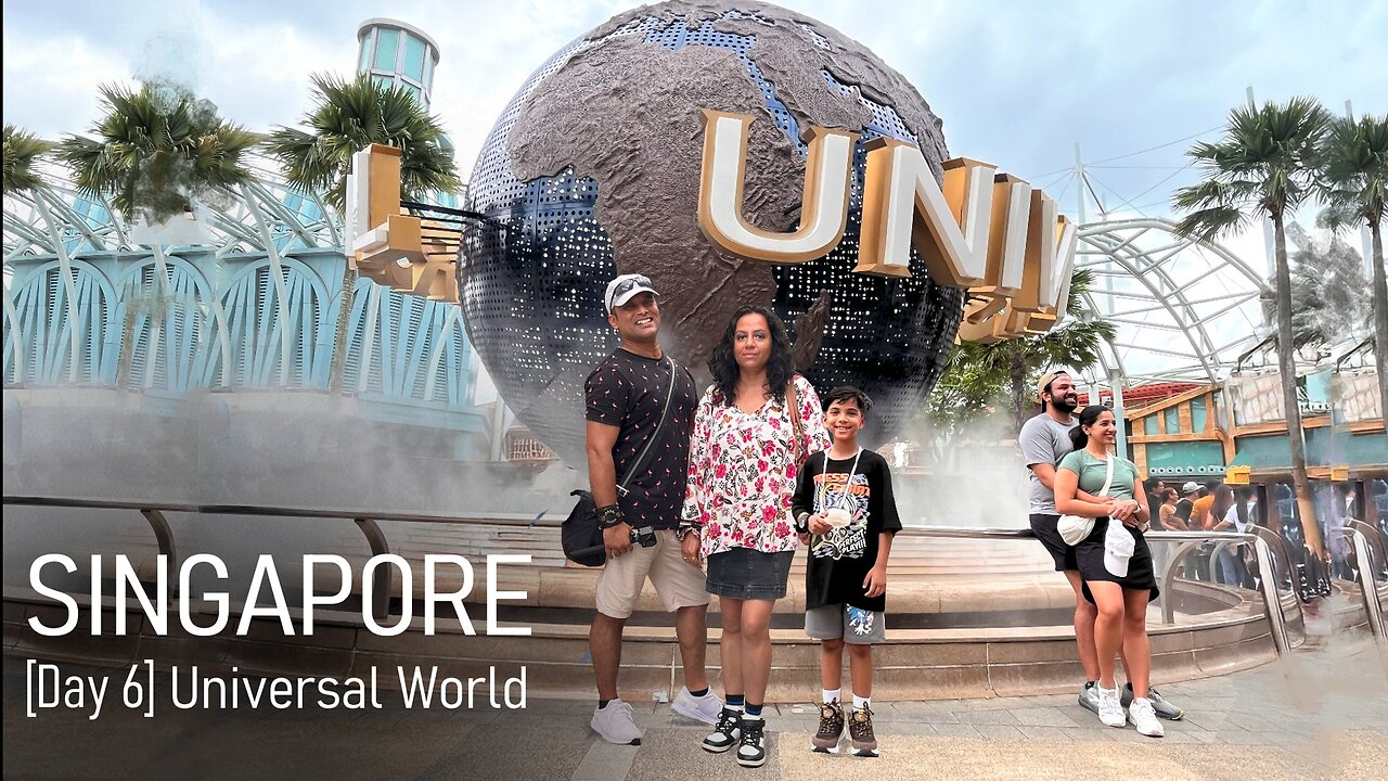 [Day 6 - Singapore] Universal Studio and Cable Car
