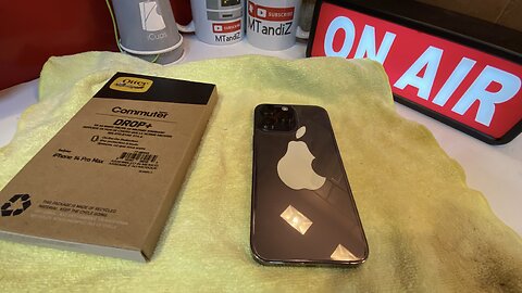 iPhone 14 Pro Max (ONLY) Commuter Series Case BLACK slim tough pocket-friendly with port protection