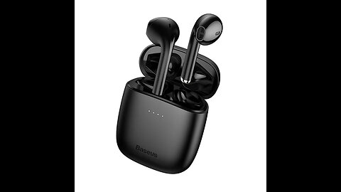 True Wireless Bluetooth Headset with BT 5.0, Long Battery Life Touch Operation and Wireless Charging