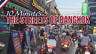 10 Minutes of Chaos on the Streets of Bangkok 🇹🇭