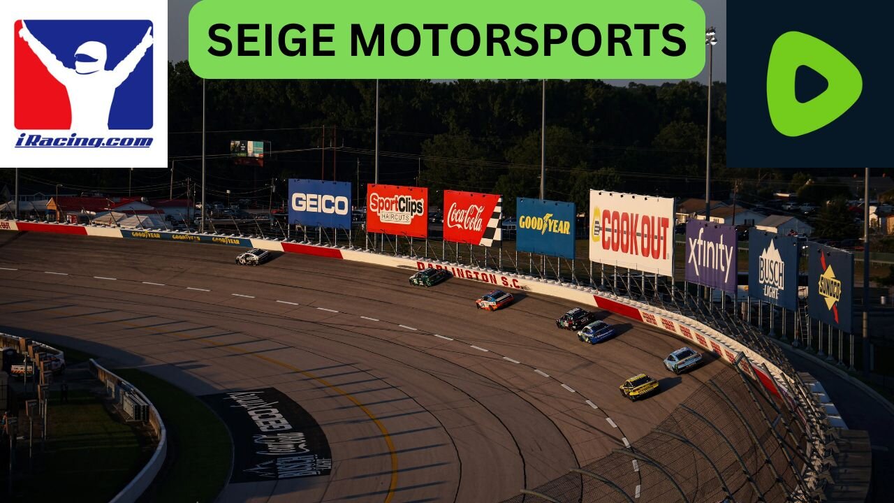 🔴Friday iRacing Seige, NIS Race from Darlington 9PM Main Event!🏁