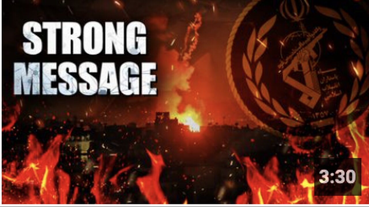 "Iran Delivers Forceful Message to Israel Via Missiles and Drones"