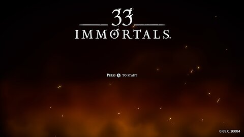 33 Immortals Title Screen