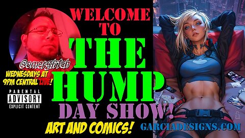 006 The Hump Day Show - Art and Comics Friends Stop By Shelby Roberts, Jay Ryan!