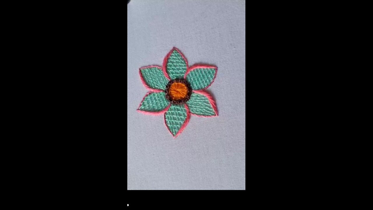 Embroidery design👍🏻💯 #embroiderydesign