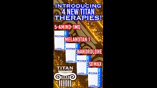 This week we’re rolling out 4 NEW TITAN THERAPIES!