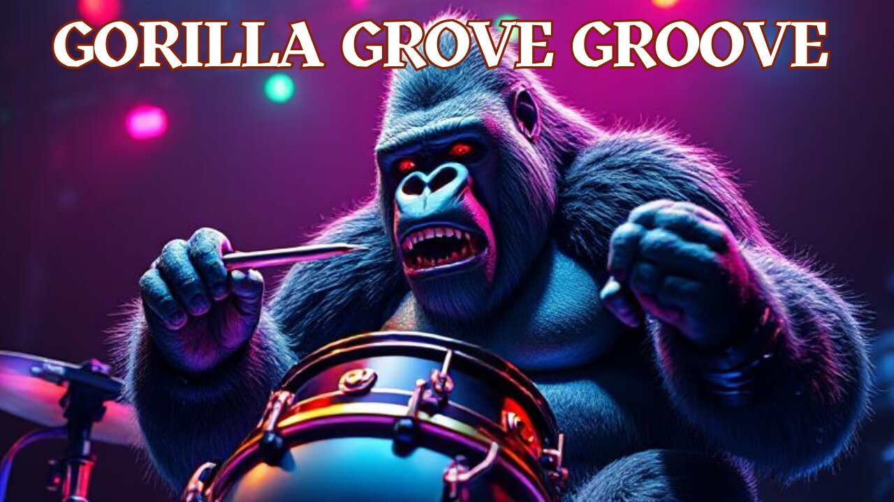 Kids Animated Story - Gorilla Grove Groove Drummer!