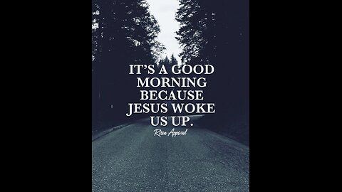 Good Morning ☀️ I Thank Jesus For Another Day! ❤️ #jesus