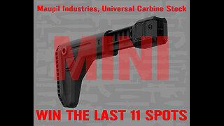 Magpul Universal Carbine Stock MINI #1 FOR THE LAST 11 SPOTS IN THE MAIN WEBINAR