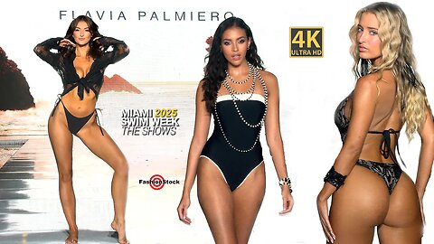 FLAVIA PALMIERO Brings Elegance to Miami Swim Week 2025 | Full Show by FashionStockTV [ 4K ]