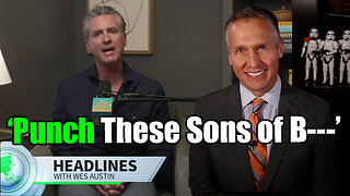 Gavin Newsom Threatens to Punch Republicans "in the Mouth"